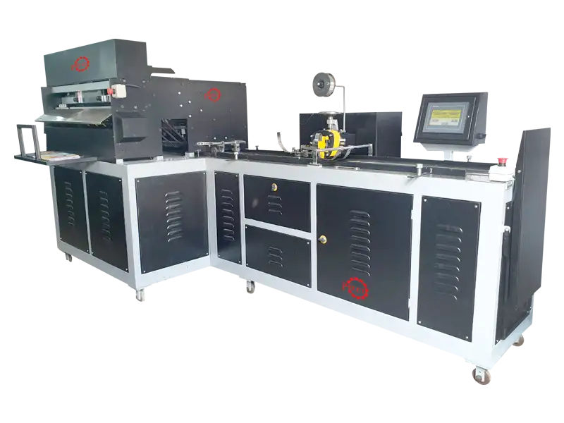 Notebook Stitching Folding & Squaring Machine